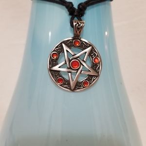 Gothic alchemy pendant
